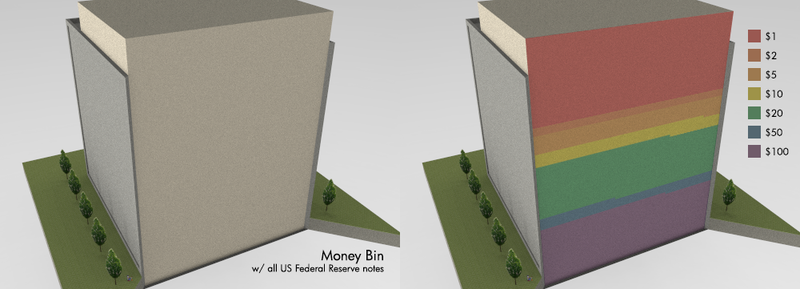 Illustration for article titled How Much Money Would It Take To Fill Scrooge's Money Bin?